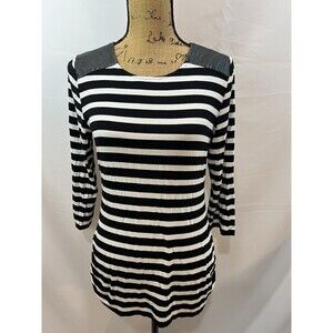 Womens International Concepts Long Shirt 3/4 Sleeve Large